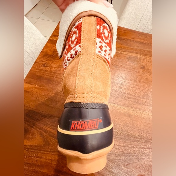 Khombu Rubber Sole weather proof boots - Picture 7 of 13